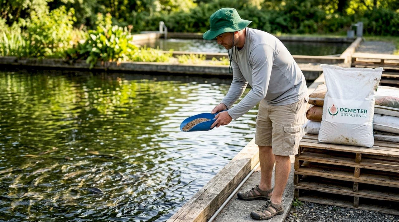 Why Farmed Fish Feed Is More Sustainable Than Wild
