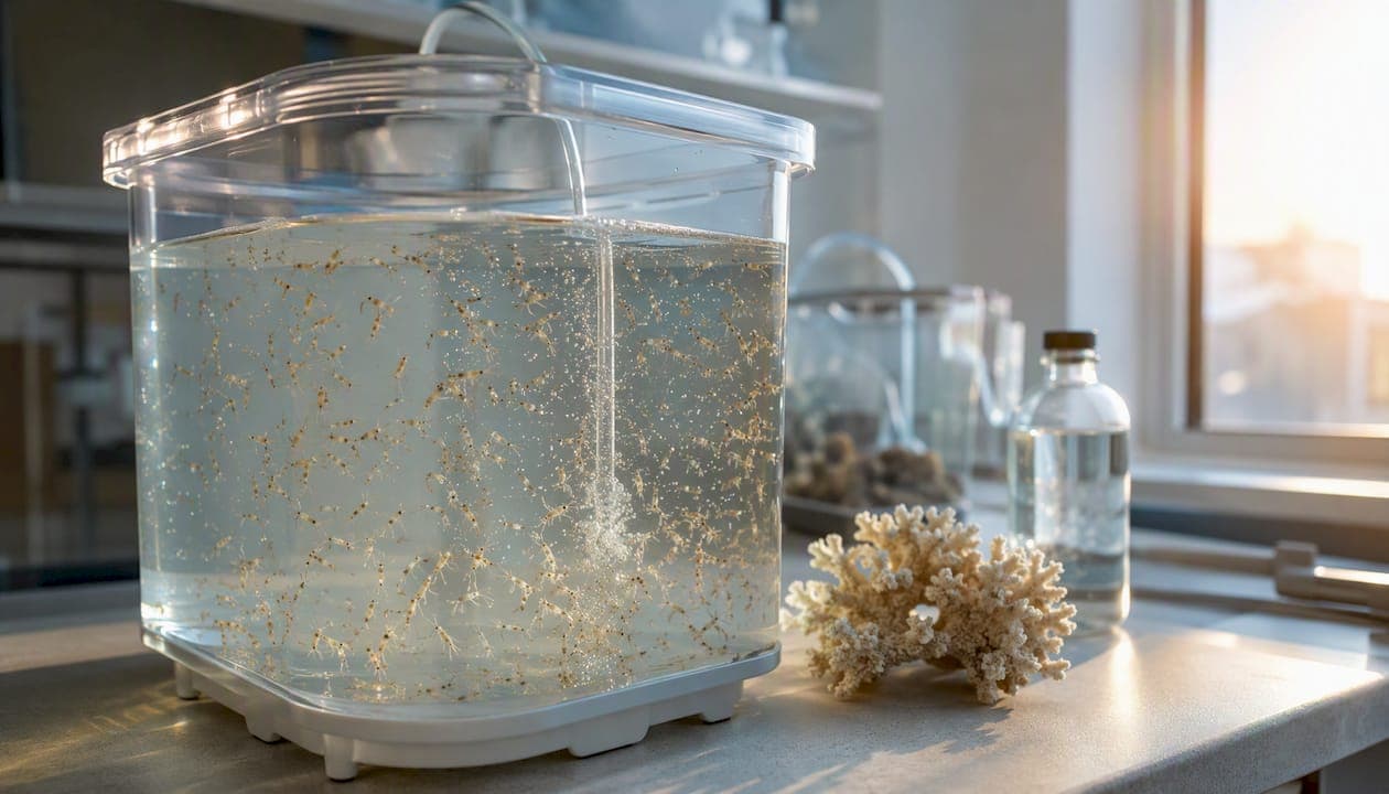 How to Freeze Live Brine Shrimp: Cold-Storage Protocol